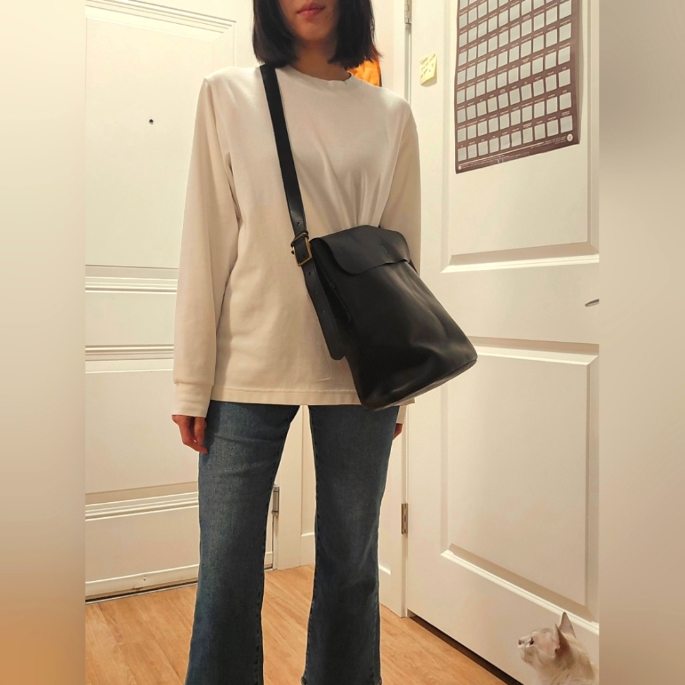 Fossil leather hobo bag